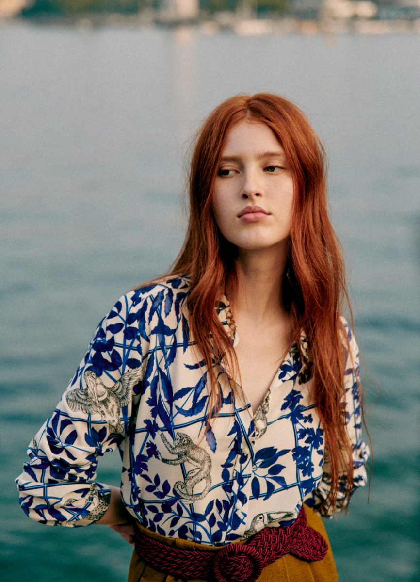 Sézane Ann Shirt Ann Shirt - Sézane x Inoui Editions – 10022