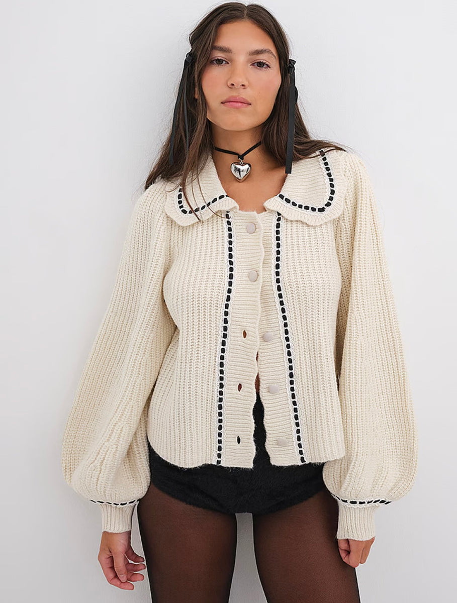 FOR LOVE & LEMONS Jade Cardigan by – 10022