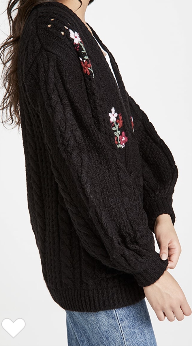 For Love and Lemons hot Amaryllis Button Down Cardigan