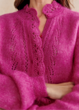 Sézane Angie Cardigan - Pink Creation