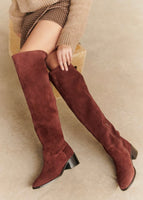 Molly Low Thigh-High Boots