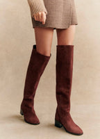 Molly Low Thigh-High Boots