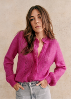 Sézane Angie Cardigan - Pink Creation