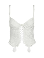 2 PIECE FOR LOVE & LEMONS Sophie Eyelet Bustier & Skirt set