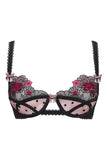 FOR LOVE & LEMONS Zinnia Embroidered Underwire Bra
