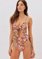 FOR LOVE & LEMONS Vienna Floral One-piece