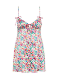 FOR LOVE & LEMONS Watercolor Floral Slip Dress