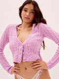 FOR LOVE & LEMONS Billie Long-Sleeve Cardigan