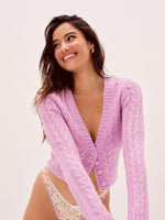 FOR LOVE & LEMONS Billie Long-Sleeve Cardigan